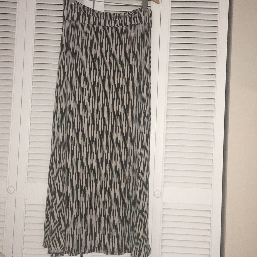 French Laundry Geometric Maxi Skirt Sz.1X